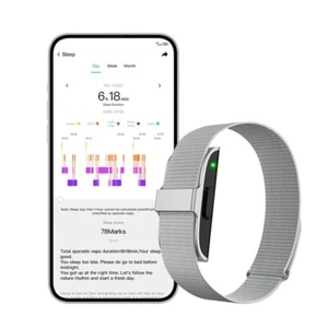 Inteligentna bransoletka do noszenia tętno ciśnieniomierz sport fitness tracker - Zdjęcie 1 z 15