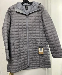 NEU The North Face Thermoball Eco Parka grau hellbraun Damen Größe XL - Bild 1 von 9