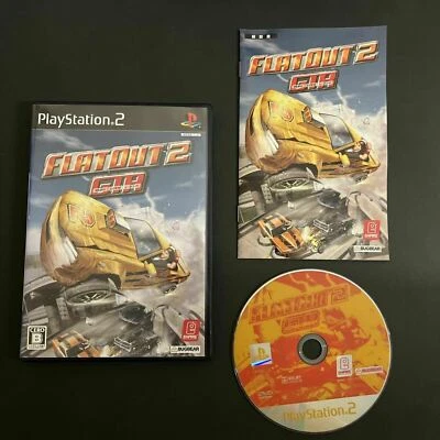 FlatOut 2 GTR - PlayStation PS2 NTSC-J JAPAN Konami Game Complete with Manual - Image 1 of 4