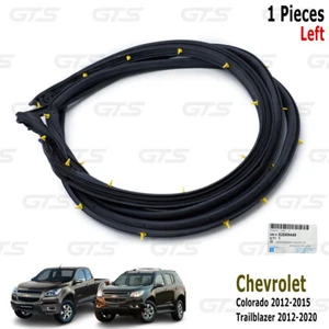 Fits Chevrolet Colorado Trailblazer 13 19 Lh Front Weatherstrip Door Rubber Seal - Picture 1 of 10