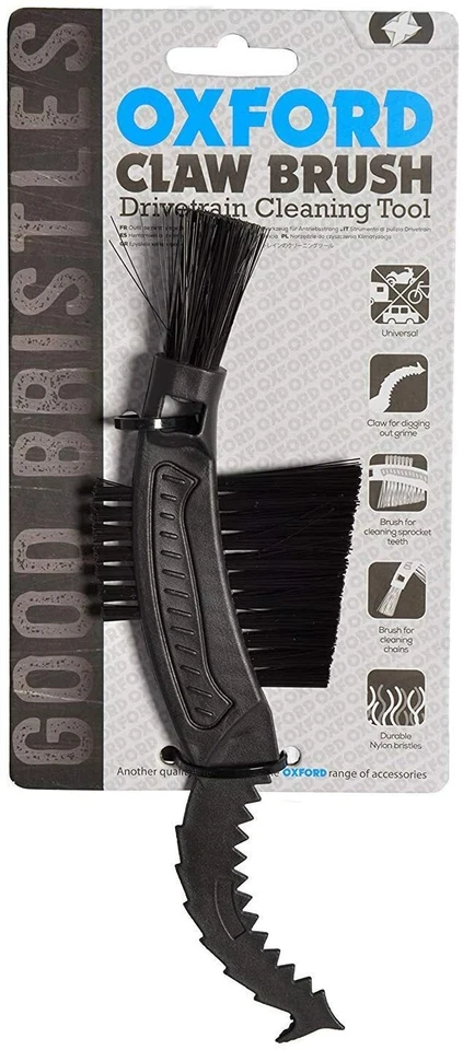 Oxford Motorcycle Motorbike Claw Brush Drivetrain Cleaning Tool - OX245 - Image 1 of 1