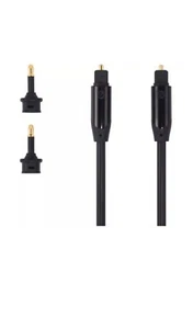 Sandstrom AV Black Series Digital Optical Cable - 1M - Picture 1 of 10