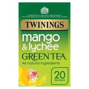 Twinings Green Tea with Mango & Lychee 20 Tea Bags - Picture 1 of 1