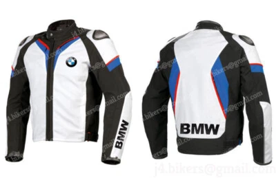 FAIT MAIN BMW Veste En Cuir De Motard Courses Moto Cuir Veste Hommes Veste Motard En Cuir