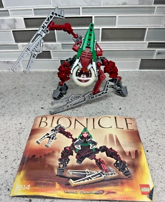 LEGO Bionicle Vahki 8614 Ruurakh construcción completa con manual, sin caja Foto 1 de 4