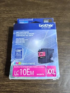 GENUINE Brother LC10E Magenta Ink Cartridge for Exp. 2021/04 - Picture 1 of 7