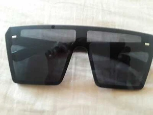 Oversized Women Square Sunglasses Outdoor Summer Sun Fashion Trendy Eyewear - Picture 1 of 1