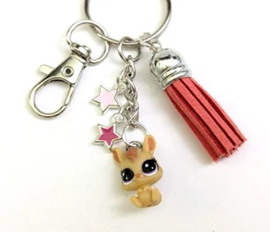 Littlest Pet Shop Schlüsselanhänger Mini LPS Teensies Nachthimmel Känguru Baby Joey Charms - Bild 1 von 4