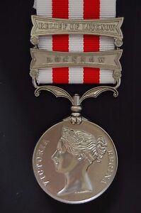  SILVER INDIAN MUTINY MEDAL 2 CLASPS.