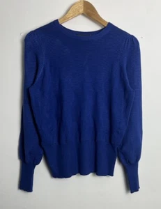 M&S Collection Jumper Women’s Medium Blue - Picture 1 of 7