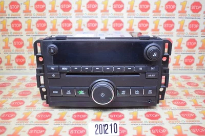 Chevrolet Silverado 2007-2013 radio AM/FM reproductor de CD MP3 con auxiliar en 20934592 OEM Foto 1 de 4