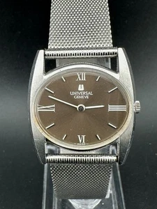 Universal Geneve 'Batwing' Manual Wind Stainless Steel 28mm 842608 Caliber 42 - Picture 1 of 12