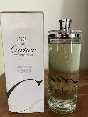 EAU DE CARTIER CONCENTREE CARTIER EdT Perfume Spray ENORME! 200 ml/6,75 oz NUEVO EN CAJA Foto 1 de 4