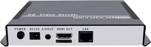 Decodificador de video ISEEVY H.265 H.264 4K 1080P decodificador IPTV con salida HDMI y CVBS - Imagen 1 de 8