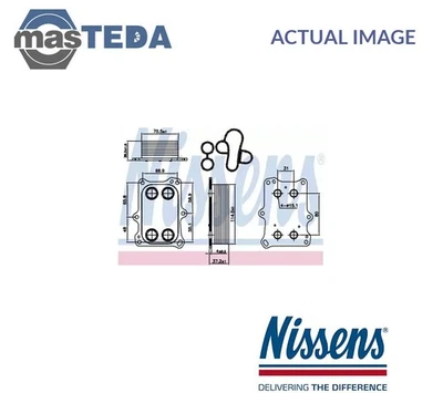 90969 ENGINE OIL COOLER NISSENS FOR LANCIA DELTA III 1.4 BIFUEL,1.4,1.4 16V 1.4L - Image 1 of 4