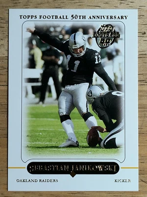 2005 Topps #304 Sebastian Janikowski - Image 1 of 2