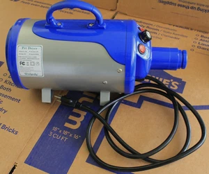 Secador de pelo para mascotas Shelandy STL-1902 3,2 HP potencia total velocidad ajustable calefacción 120 V - Imagen 1 de 9
