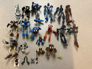 Lot OF 16 LEGO Bionicles Canister LEGO Complete & 7 INCOMPLETE Mixed. - Picture 1 of 9