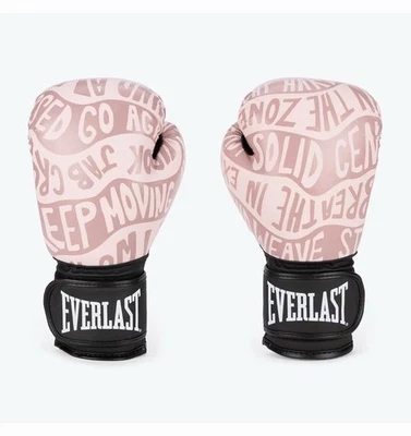 NUEVO Guantes de Entrenamiento Everlast Spark para Mujer, 10oz, Color Oro Rosa, ¡Envío Rápido! Foto 1 de 4