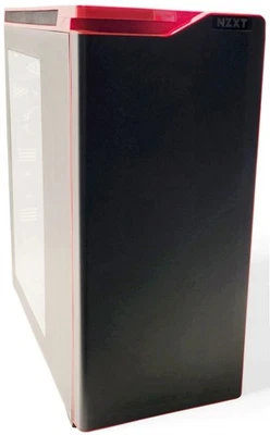 COMPUTADORA PARA JUEGOS PERSONALIZADA ASUS ROG STRIX B350-F 6 NÚCLEOS RADEON RX 570-O4G NZXT H440 Foto 1 de 4