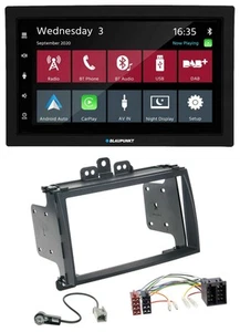 Blaupunkt 2DIN MP3 USB Bluetooth DAB Autoradio für Hyundai i20 09-12 schwarz - Bild 1 von 10