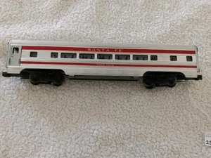 Lionel 2563 Vintage O Santa Fe Indian Falls Red Stripe Aluminum Pullman Car - Picture 1 of 9