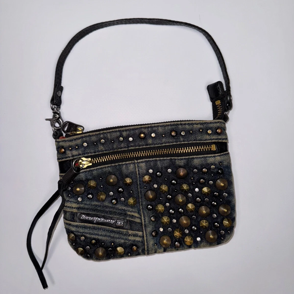 00s diesel studded mini boston bag Y2K Vintage diesel 00s diesel