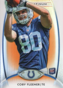 2012 Topps Platinum Orange Refractor COBY FLEENER RC #131 INDIANAPOLIS COLTS ๐ - Picture 1 of 1