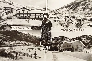 Cartolina - Saluti da Pragelato - Vedute diverse - 1961 - Foto 1 di 2