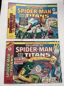 super spiderman and the titans # 206,207 ( uk ) - Picture 1 of 4