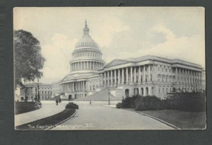 Ca 1909 Postkarte Wash DC U S Capitol - Bild 1 von 1