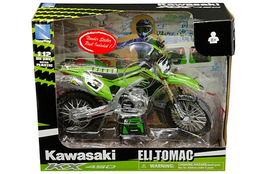 New-Ray Monster Energy Kawasaki – Eli Tomac #3 - 1 12 scale