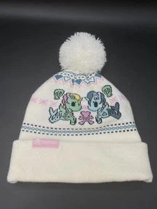 Tokidoki Mermicorno Intarsia Knit Beanie Hat Winter Pom Loungefly White Youth - Picture 1 of 8