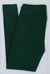 OS Lularoe Leggings Solid Forest Green Size 2-10 NEW 544060 - Picture 1 of 2