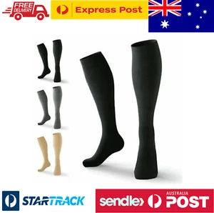 PREMIUM Local Knee High Compression Stocking 15-20mmHg/20-30/30-40mmHg UNISEX - Picture 1 of 9