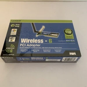 NEW - Linksys WMP54G-UK Wireless-G Adapter 54Mbps 2.4GHz Band 802.11g - sealed - Picture 1 of 7