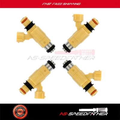 Juego de 4 inyectores de combustible para Chrysler Sebring Dodge Stratus 2,4 L 2001 2002 2003-2005 Foto 1 de 4