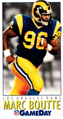 1992 GameDay #60 Marc Boutte - Image 1 of 2