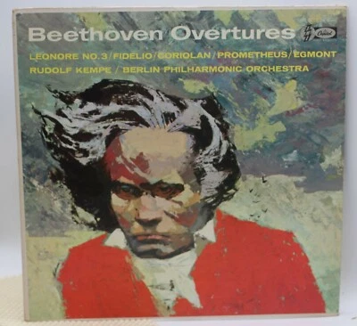Beethoven Overtures - Rudolf Kempe Berlin Philharmonic - Capitol EMI Records - Image 1 of 4