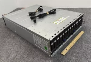 EMC STPE15 Storage Array w/ Power Cord & 9x 600GB HDDs (As Is) - Picture 1 of 5