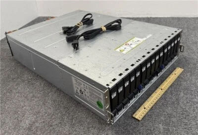 EMC STPE15 Storage Array w/ Power Cord & 9x 600GB HDDs (As Is) - Image 1 of 4