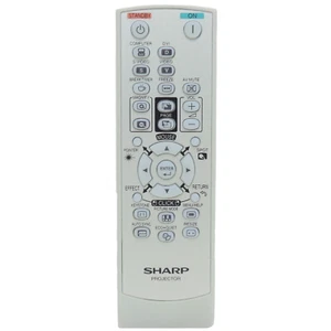 Remoto proyector original de fábrica Sharp RRMCGA662WJSA PG-F317X, PG-F255W - Imagen 1 de 7