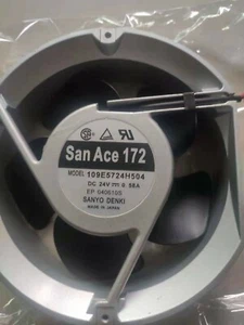 1 PCS SANYO Fan 109E5724H504  DC 24V  172*150*51mm 17CM 3 PIN Aluminum frame - Picture 1 of 5