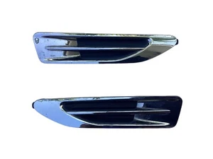 Left Right Pair Fender Chrome Molding Trim Air Vents fits 16 17 18 Kia Optima - Picture 1 of 9