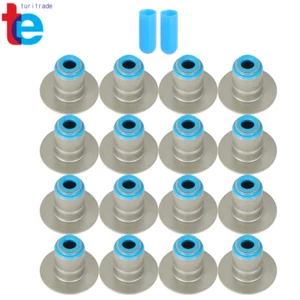 Set 16 Valve Stem Seal 12482063 For GMC Chevrolet 4.8 5.3 5.7 6.0 LS1 LS3 LS6 - Picture 1 of 10