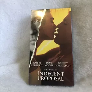 SEALED VHS Indecent Proposal Video, 1993 Paramount - Imagen 1 de 6