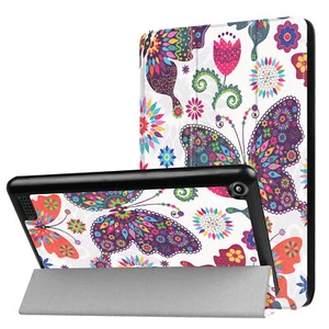 Protection Tablette pour Amazon Neuf Feu 7 2017 Ultra Slim Etui Dur Ouvrable Et - Photo 1/8