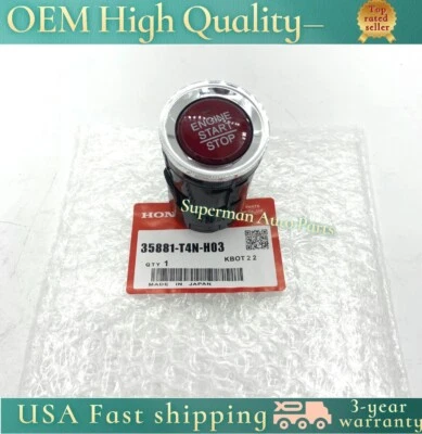 Interruptor de arranque/parada del motor nuevo OEM adecuado para Honda HR-V VEZEL 2016-2018 Foto 1 de 4