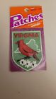 Virginia Embroidered Iron On Patch