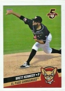 2018 El Paso Chihuahuas (Triple A-San Diego Padres) Brett Kennedy